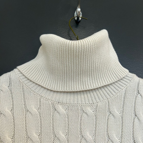 Polo Sport Ralph Lauren M GUC cable knit/ fisherman knit turtle neck dress - Picture 6 of 15